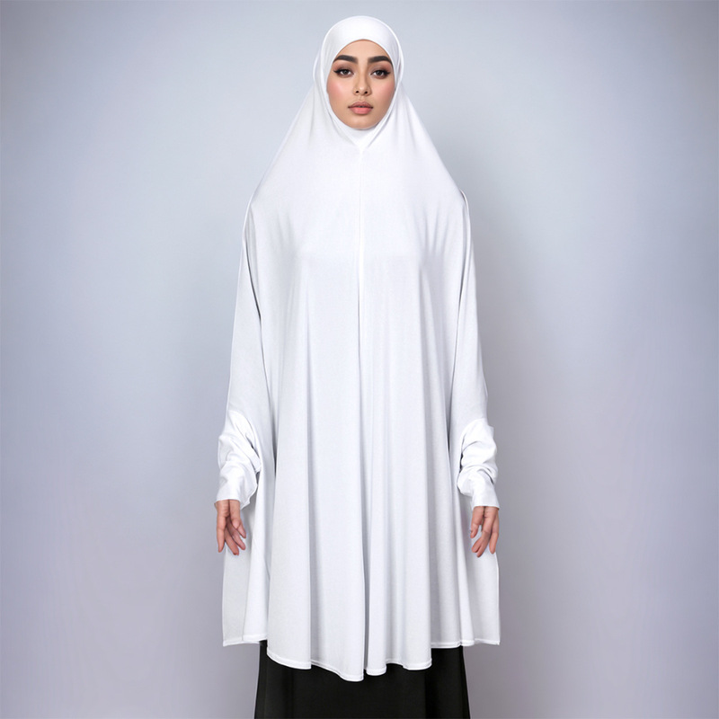 Beautiful Dubai Ramadan Khimar Prayer Abaya