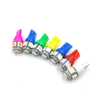 Direct T10 Voiture LED Ampoule Lampe 5050 Coloré LED Lumière Nouvel État