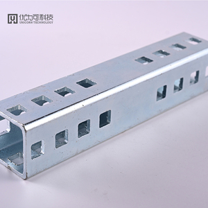 थोक 60x60 भारी शुल्क सी-आकार के बीम प्रोफ़ाइल कस्टम निर्माण जस्ती चैनल स्टील - Product Image 2