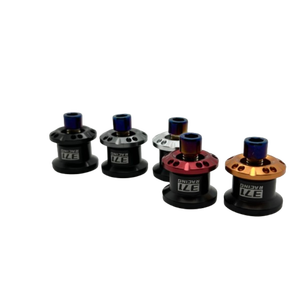 Amortiguador de motocicleta de aluminio M8 de tecnología avanzada, carretes de soporte trasero mecanizados CNC de nueva condición para modificación de motocicleta - Product Image 3