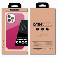 Boîte d'emballage de luxe recyclable avec impression de logo personnalisé et étui pour téléphone portable, boîte en papier cadeau avec plateau pour iPhone