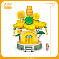 LOZ jouets DE BRICOLAGE mini bloc de construction champignon maison pour enfants