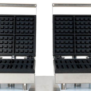 เครื่องทำวาฟเฟิลประสิทธิภาพสูง ปี 2023 เครื่องทำวาฟเฟิลคู่เชิงพาณิชย์ เครื่องทำวาฟเฟิลไฟฟ้า สำหรับอาหารว่าง - Product Image 6