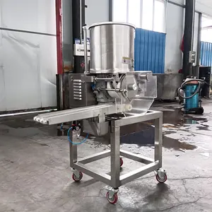 Electric Burger Patty Forming Machine Full Automatically Cutlets Making Machine Stainless Steel Burger Patty Making Machine