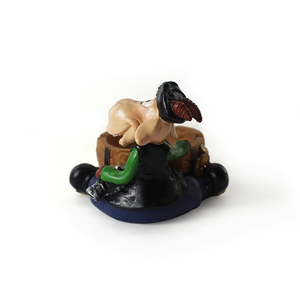 Cenicero de <span class=keywords><strong>vaca</strong></span> personalizable, artesanía de resina, decoración del hogar para mesa, adorno de Animal interesante - Product Image 5