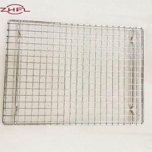 Outdoor Kitchen BBQ Mesh Grille Camping Multifunctional Barbecue <b>Rack</b> Grid Corrosion Resistant Longteng Brand - Product Image 2