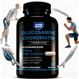 Capsules de <span class=keywords><strong>Glucosamine</strong></span>, Chondroïtine, Curcuma et MSM OEM/ODM – Mélange de <span class=keywords><strong>Glucosamine</strong></span> pour le Soutien de la Santé Articulaire - Product Image 3