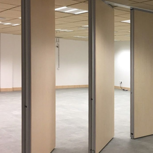 Cloisons mobiles temporaires personnalisables pour hôtel, structure en aluminium, cloisons acoustiques pliantes en bois, cloisons mobiles - Product Image 2