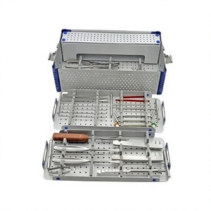 Orthopedic <b>Small</b> Fragment Basic Trauma Bone Surgery Instrument Set Manual Stainless Steel High-Temperature Sterilized Grip - Product Image 1