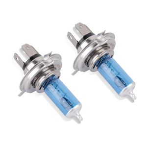 Lámpara Halógena <span class=keywords><strong>H4</strong></span> de 12V 60W 55W con Película Azul, Súper Brillante, Bombilla Halógena P43t 4300K, Luz Baja y Alta, Producto Nuevo - Product Image 6