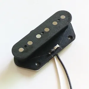 थोक alnico v पिक काले-Donlis गर्म 2 Alnico चुंबक टेली शैली गिटार पिक पुल के लिए स्थिति flatwork अटेरन और जस्ता के साथ आधार