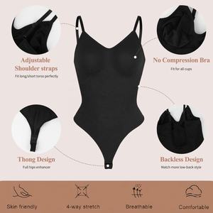 Body sculptant pour femmes, dos nu, soulageant les douleurs abdominales, gainant, personnalisable - Product Image 5