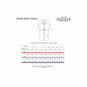 Camisa de algodón de manga corta ajustada con estampado de patrón azul marino Turquesa - Product Image 1