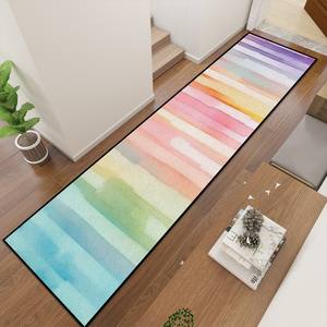 พรมผ้าโพลีเอสเตอร์ผ้าโพลีโพรพิลีนสำหรับวัยรุ่นบ้านผ้าแจ็คการ์ดแบบมีหลายขนาด - Product Image 6