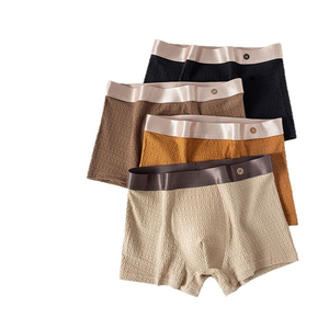 Pure Cotton Teen Boys <strong>Boxer</strong> Briefs Comfort Breathable Trendy Underwear for <strong>Junior</strong> High Students Wholesale - Product Image 6