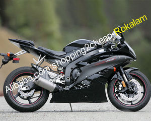 06 07 YZF600 Đen Thân Xe Fairing Đối Với YAMAHA YZFR6 2006 2007 YZF 600 R6 Xe Máy ABS Thân Xe Xe Aftermarket Kit - Product Image 1