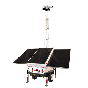 Remorques de surveillance solaires portables pour la <span class=keywords><strong>production</strong></span> en série, idéales pour la surveillance des sites miniers - Product Image 4