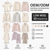Pull en cachemire pur à 100 % pour femme, motif géométrique abstrait, col rond, doux et chaud, tricoté, fabrication OEM en Mongolie intérieure