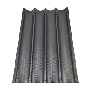 <span class=keywords><strong>40x60</strong></span> cm aluminio antiadherente francés Baguette pan <span class=keywords><strong>bandejas</strong></span> para hornear 4 ranuras perforadas horno <span class=keywords><strong>de</strong></span> <span class=keywords><strong>panadería</strong></span> molde para hornear con Material <span class=keywords><strong>de</strong></span> acero - Product Image 5