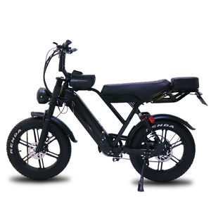 OUXI V8 Vélo Biplace Électrique 20" Gros Pneus Fatbike Vélos Cargo 250W Vélo Hybride Électrique Conception VTT Off Road VOMO X50 - Product Image 4