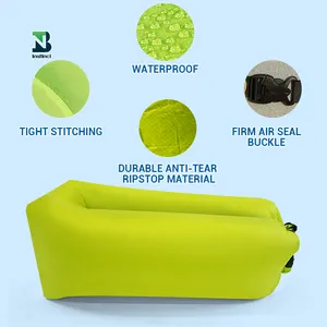 本能充气躺椅空气沙发吊床，便携式充气椅防漏气防水充气沙发