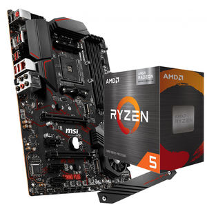 MSI MPG X570 GAMING PLUS Motherboard with AMD Ryzen 5 7 5600G 5600X 5700G 5800X 5900X 5950X Desktop Processor - Product Image 1