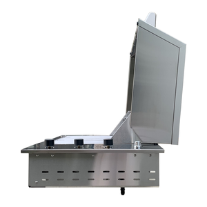 Premium Heavy-Duty Luxury Drop-in Stainless Steel Outdoor Gas LPG NG Butane <b>BBQ</b> Grill Adjustable Burners Electronic Pulse - Product Image 3