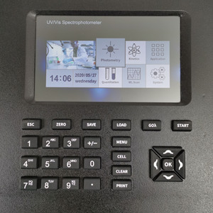 Spectrophotomètre UV/vis à double faisceau avec écran tactile couleur de 7 pouces, 190-1100 nm - Product Image 3