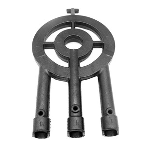 Tête de brûleur à gaz en fonte Hongkun 315x173x30mm haute puissance pour cuisinières commerciales et grillades - Product Image 3