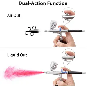 Airbrush Stencils Luchtcompressor Airbrush Draagbare Airbrush Mini Machine