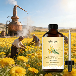 Organik <span class=keywords><strong>Helichrysum</strong></span> Esansiyel Yağı Aromaterapi Cilt Bakımı Hammaddesi Toptan İtalyan <span class=keywords><strong>Helichrysum</strong></span> Esansiyel Yağı Italicum Yağı - Product Image 1