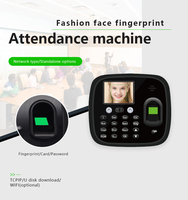 EN-180 Carte perforée SDK des employés Reconnaissance faciale biométrique Horloge d'empreintes digitales Prix Machine de présence