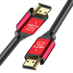 Câble HDMI magique noir 19 + 1 4K @ 60Hz V2.0, coque en aluminium couleur, emballage <span class=keywords><strong>pour</strong></span> ordinateur - Product Image 1