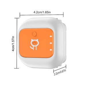 เครื่องติดตามสัตว์เลี้ยงอัจฉริยะแบบกันน้ำ ติดตั้งบนปลอกคอ ระบุตำแหน่ง GPS แบบเรียลไทม์ สำหรับสุนัขและแมวขนาดเล็ก - Product Image 6