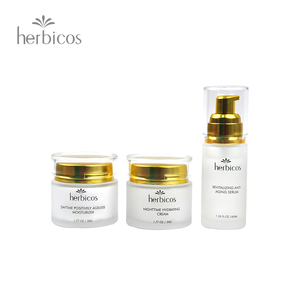 Crema hidratante para el cuidado completo de la piel, cosmética de belleza natural, <span class=keywords><strong>kit</strong></span> de viaje para el cuidado de la piel, set dorado - Product Image 2