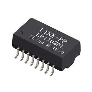 Isolated LAN Transformer Magnetic Modular MOX-LAN-SP4B-1100