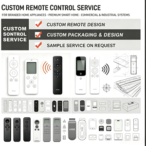 Télécommande TV personnalisée 17 touches - <span class=keywords><strong>Code</strong></span> fixe/apprentissage, IR/RF 20m <span class=keywords><strong>pour</strong></span> appareils de streaming - Usine OEM/ODM, Moule existant et nouveau, Faible MOQ - Product Image 2
