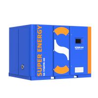Compresseur d'air à vis haute pression 132 kW (175 CV) Xinlei Blue Air Cooling pour usage général avec moteur lubrifié à l'huile (IP65)