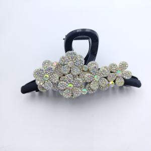 Grosir 3D bunga berlian imitasi tambalan kristal Dekorasi DIY Appliqued untuk sepatu pakaian tas topi - Product Image 4