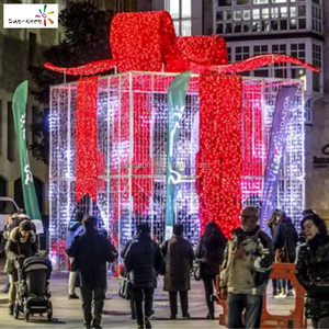 ไฟประดับตกแต่งคริสต์มาส กล่องของขวัญขนาดใหญ่ ไฟปีใหม่ สำหรับตกแต่งภายนอก - Product Image 3