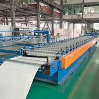 Petit pain entièrement automatique de feuille de toiture de petites vagues d'acier en métal formant la machine