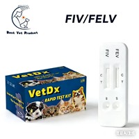 Huisdierverzorging Feline FIPV Kat FIP Snelle Testkit Testkit Herps / Calicivirus Felv Fiv Fcv Fhv Huisdierdetectie van Feline Giardia