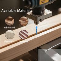 Fresa espiral de carburo de tungsteno RUIMENG con recubrimiento nano azul para CNC, brocas de router OEM 45 Helix Downcut UDF58 para madera, PVC, MDF, acrílico CNC