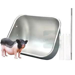 Điều kiện mới 304 thép không gỉ lợn nái trung chuyển thiết bị dày lợn nái máng cho lợn sản khoa bảng vị trí thanh động vật ăn - Product Image 1