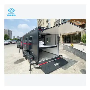 2024 multifungsi off road Ekspedisi 4x4 eco-camper truk karavan kotak trailer untuk dijual gaya baru