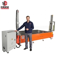 Máquina de corte CNC de espuma de poliestireno expandido (EPS) 3D de múltiples hilos, cortadora rápida de alambre caliente, nueva/usada, con motor.