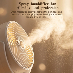 Portable USB Mini Cooling <strong>Fan</strong> Multifunction Rechargeable Air Humidification Spray <strong>Table</strong> <strong>Fan</strong> - Product Image 3