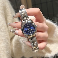 Montre pour femmes de la série Seahorse, mouvement à quartz, bracelet en acier, cadran à aiguilles, étanche 30M