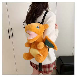 JM Venta al por Mayor de Peluches de Anime de Alta Calidad para <span class=keywords><strong>Mochila</strong></span>, Relleno de Algodón PP, 20-40cm de Altura, <span class=keywords><strong>Gengar</strong></span>, Charizard, Eevee, Bulbasaur, Squirtle - Product Image 2