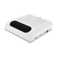 Extracteur de poussière d'ongles professionnel sans balais silencieux, haute aspiration 100W, ventilateur aspirateur pour manucure, équipement de salon et usage domestique